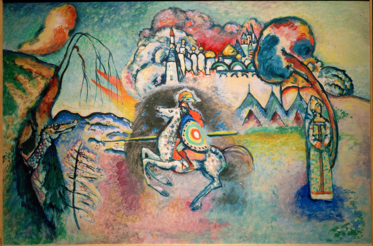 Reiter, Aziz George by Wassily Kandinsky