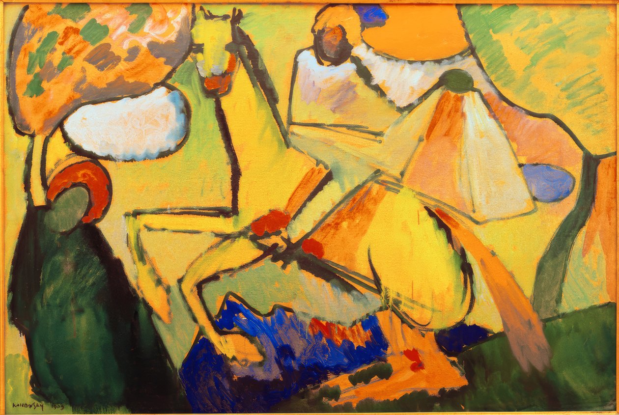 Çizim (sekme) by Wassily Kandinsky
