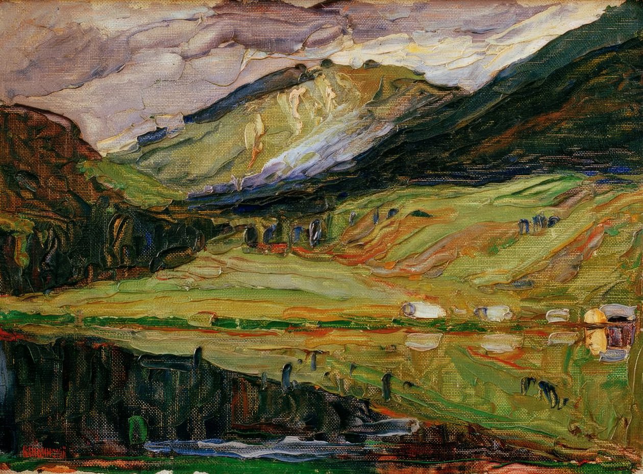 Spitzingsee by Wassily Kandinsky