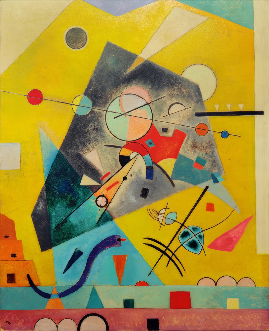 Sessiz Uyum by Wassily Kandinsky