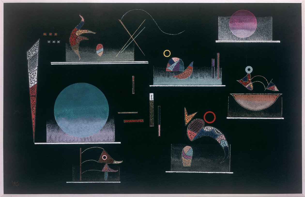 İsimsiz, 1940 by Wassily Kandinsky