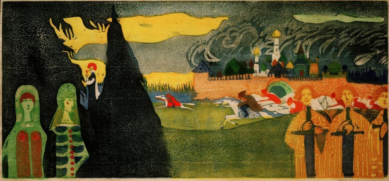 zulüm by Wassily Kandinsky