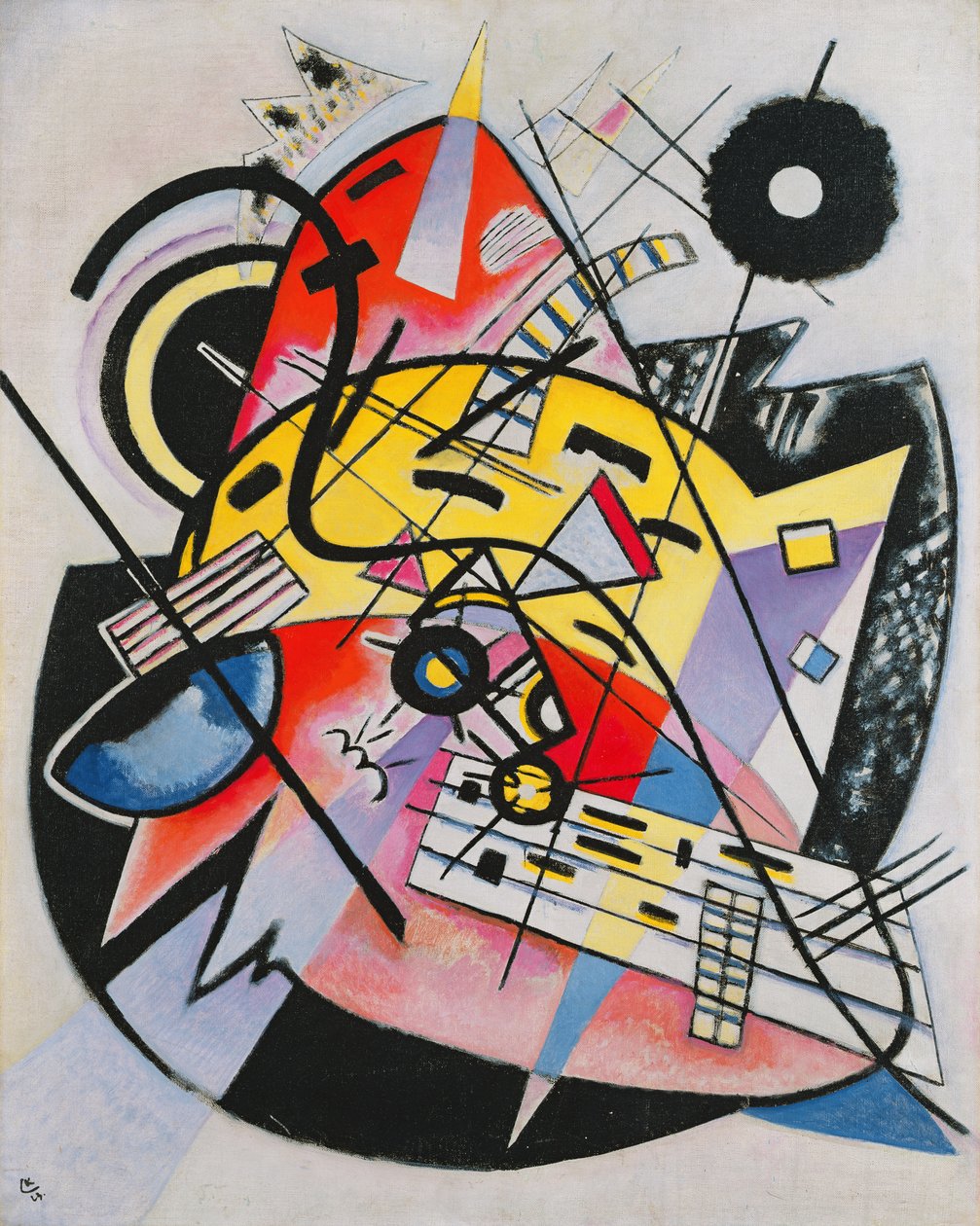 Beyaz Nokta by Wassily Kandinsky