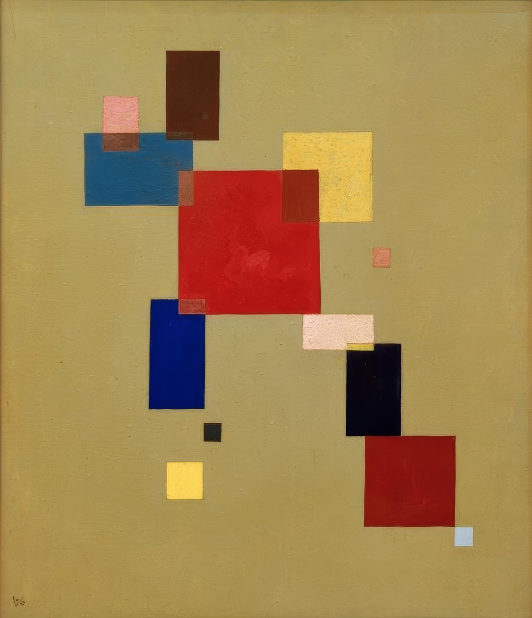 13 dikdörtgen by Wassily Kandinsky