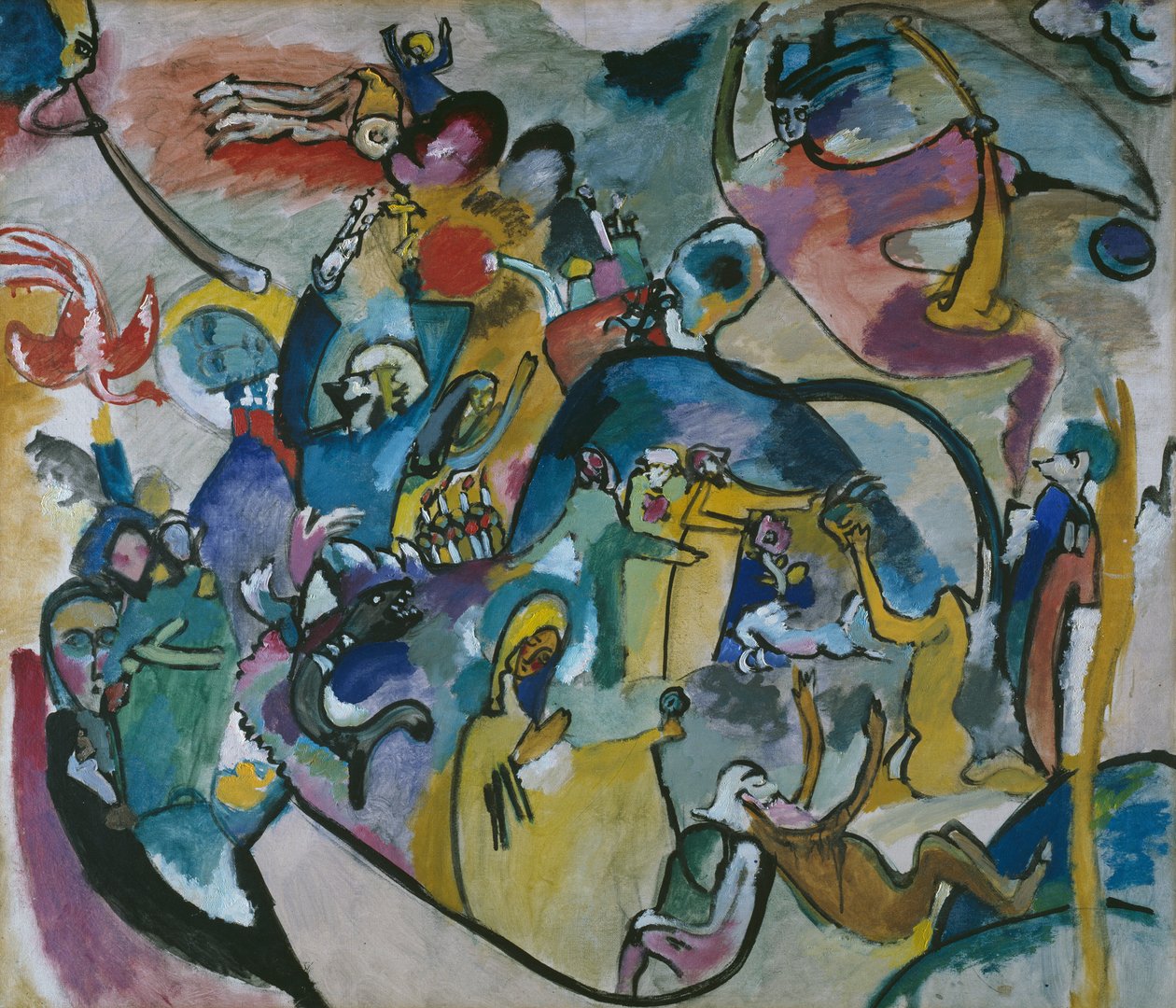 Tüm Azizler II by Wassily Kandinsky