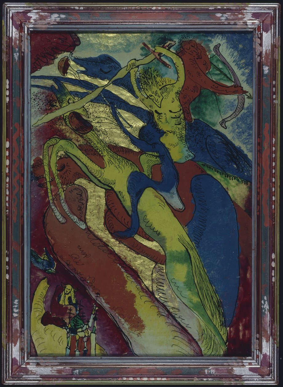 Apokaliptik Atlılar I by Wassily Kandinsky