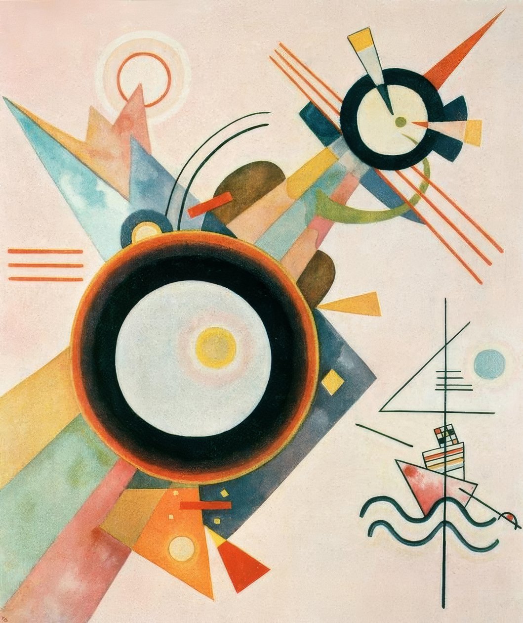 Ok şeklinde görüntü by Wassily Kandinsky