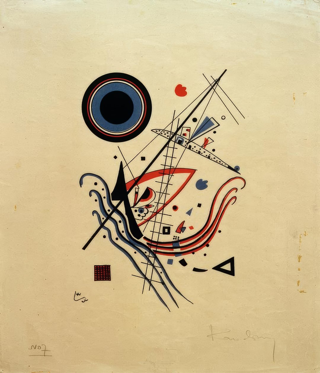 Mavi by Wassily Kandinsky