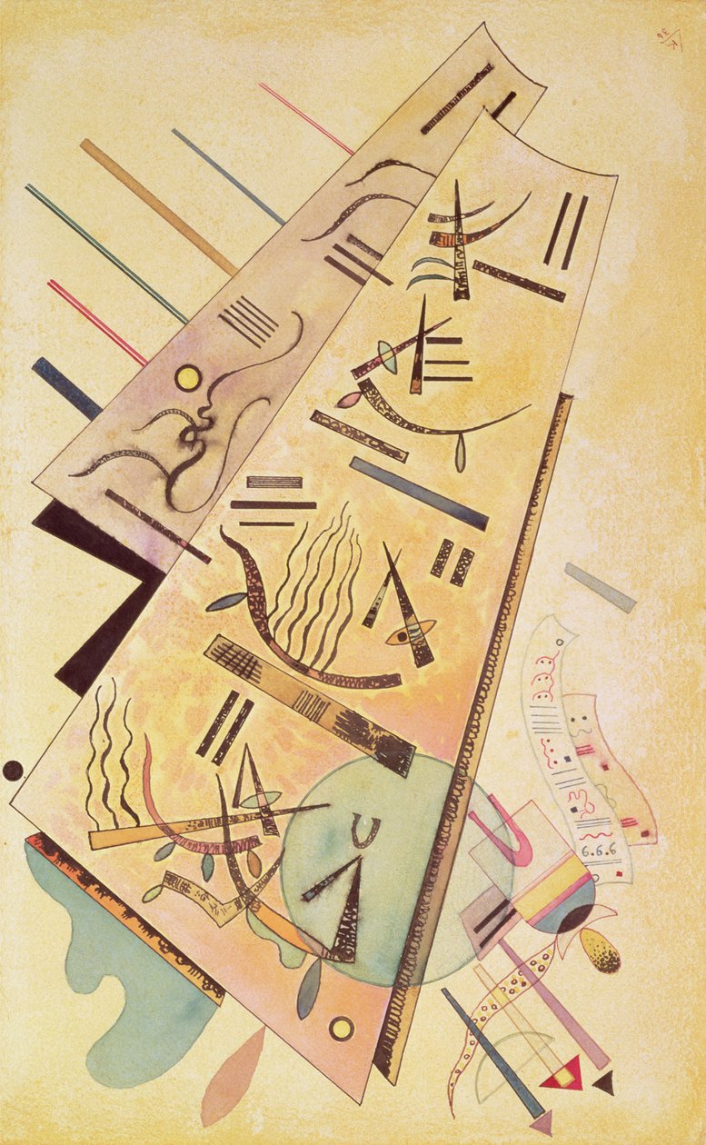 tebliğ by Wassily Kandinsky