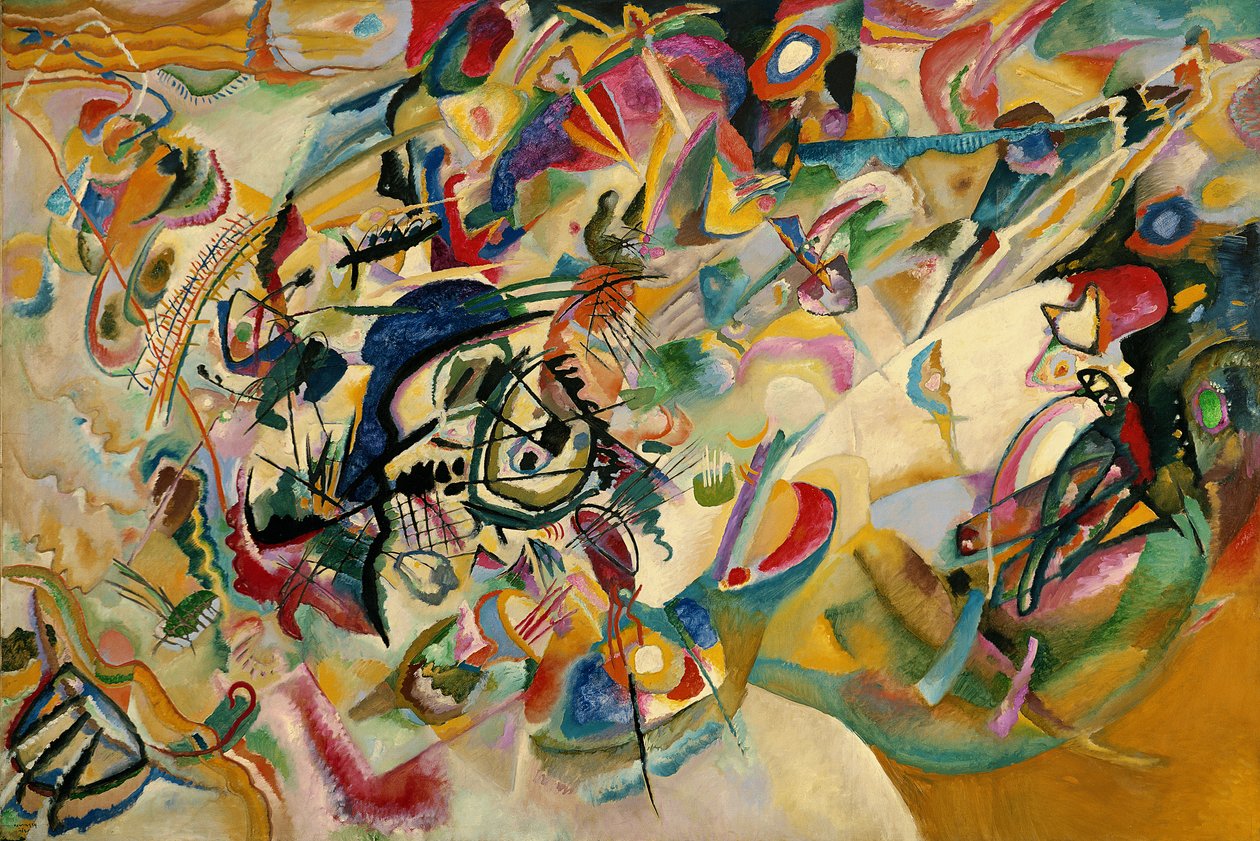 7 numaralı kompozisyon by Wassily Kandinsky