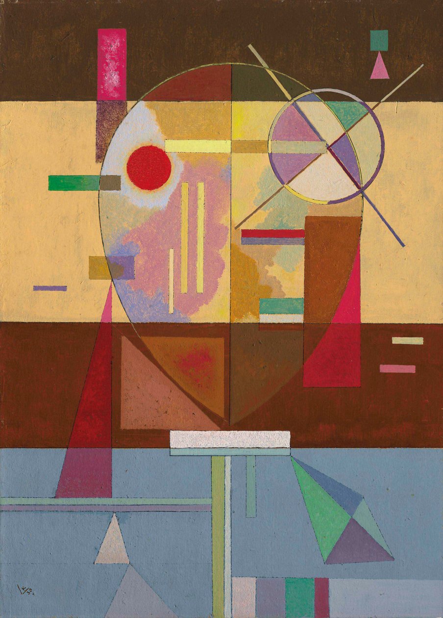 Parçalanmış Gerilim by Wassily Kandinsky