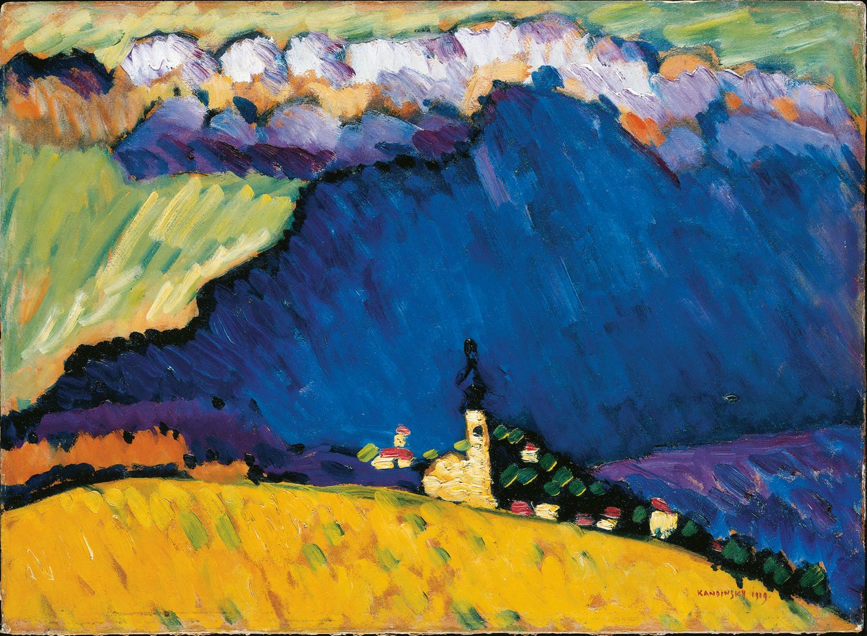 Dünaberg by Wassily Kandinsky