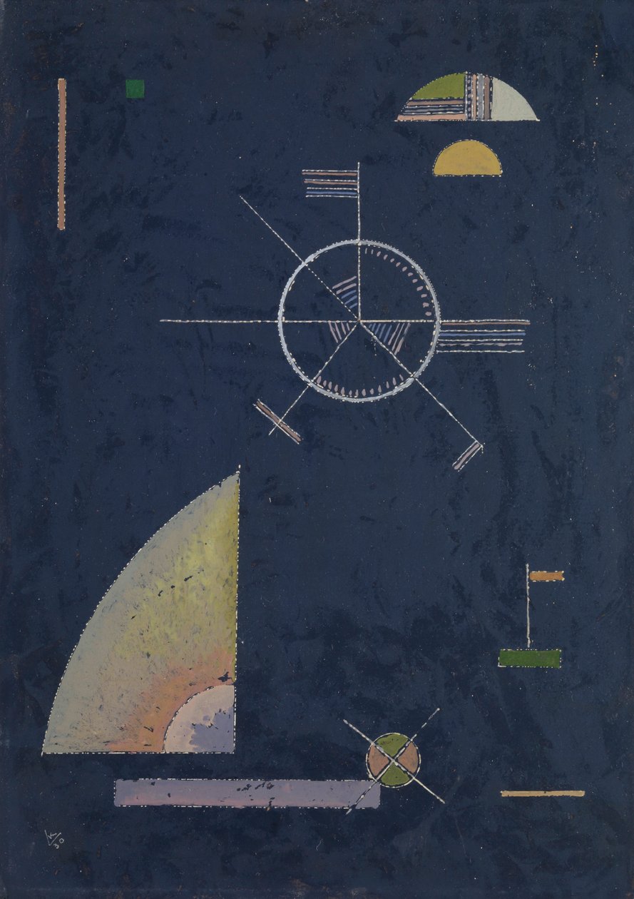 Donuk Gri, 1930. by Wassily Kandinsky