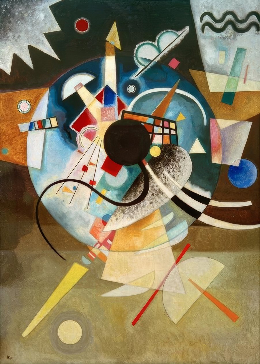 Bir merkez by Wassily Kandinsky