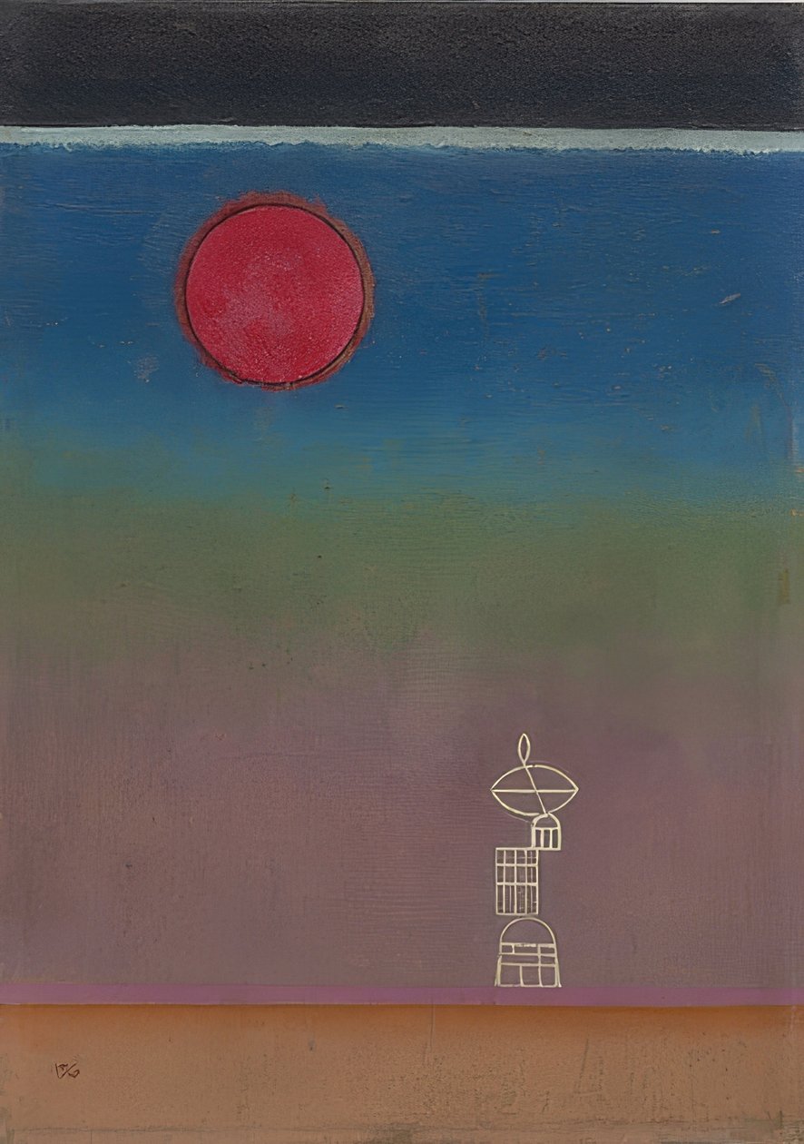 eğreltiotu. 1930 by Wassily Kandinsky