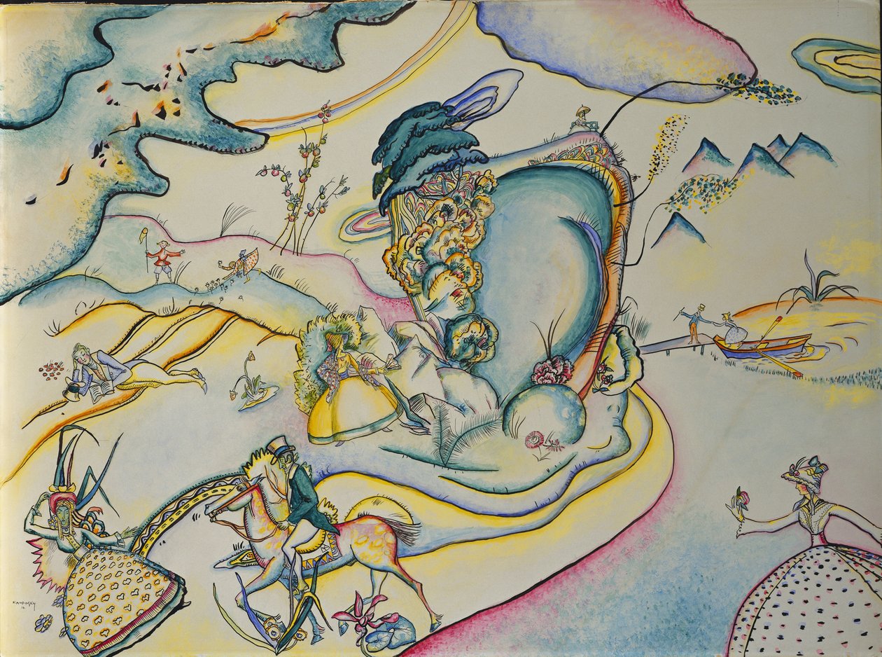 patates kızartması by Wassily Kandinsky