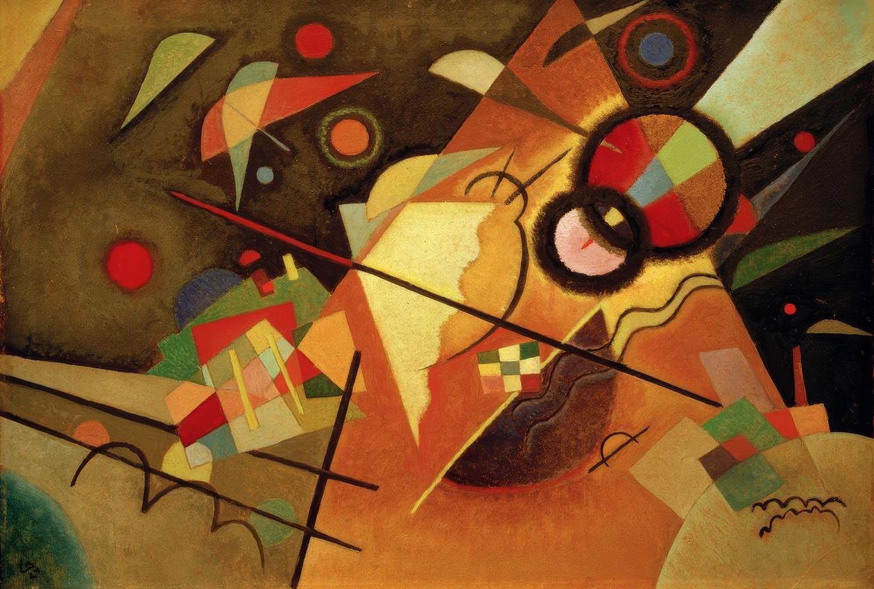 Sarı uç by Wassily Kandinsky
