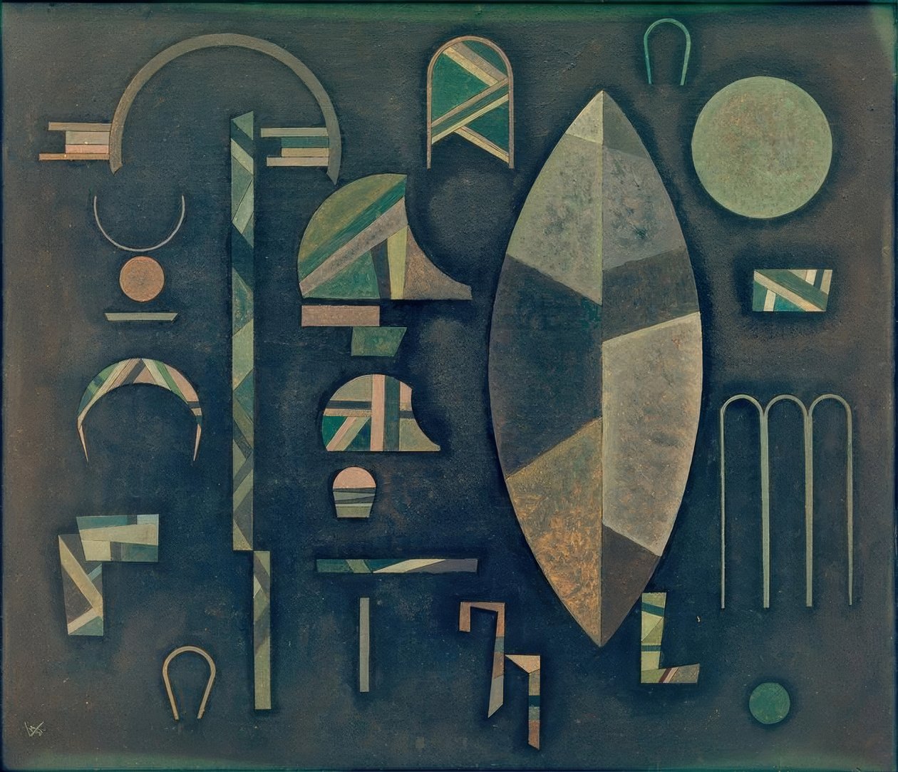gri serisi by Wassily Kandinsky