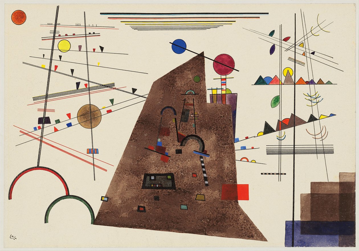 Işık Arasında Ağır; Işık arasında ağır by Wassily Kandinsky