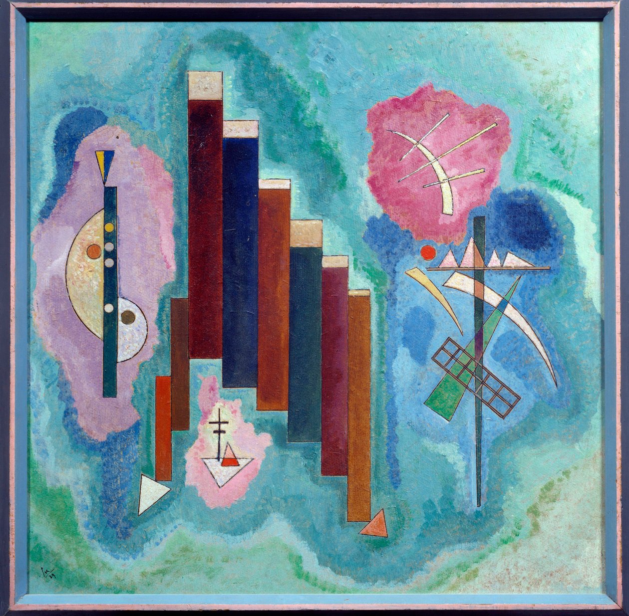 aşağı 476 by Wassily Kandinsky