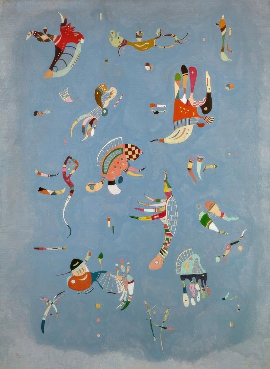 Himmelblau by Wassily Kandinsky