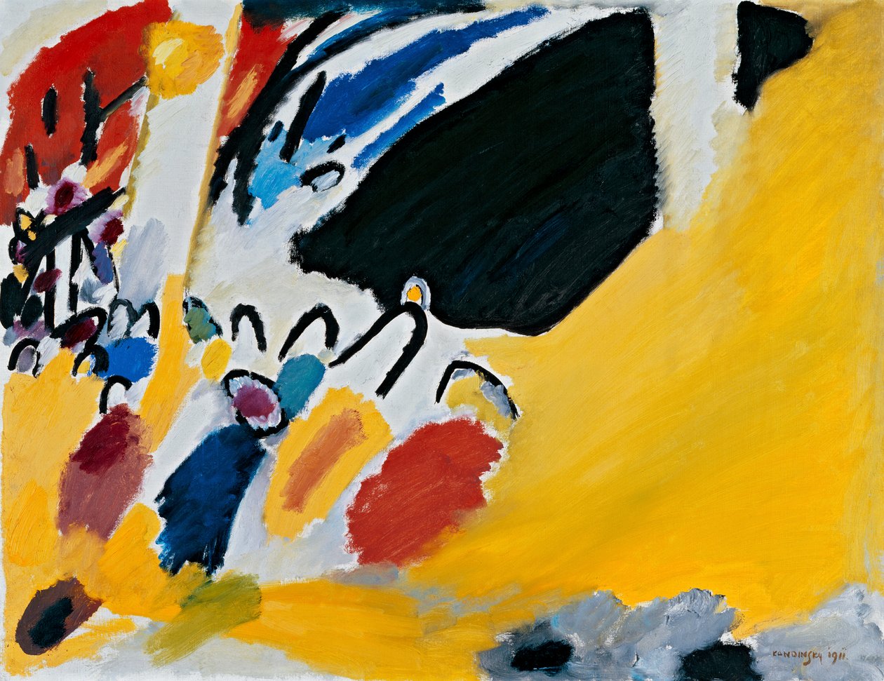 İzlenim III (konser) by Wassily Kandinsky