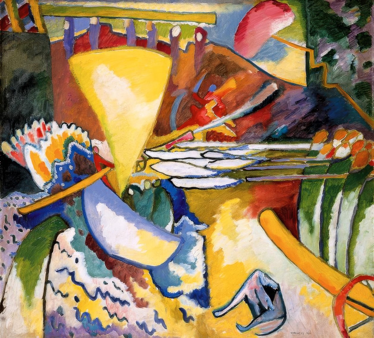 doğaçlama 11 by Wassily Kandinsky