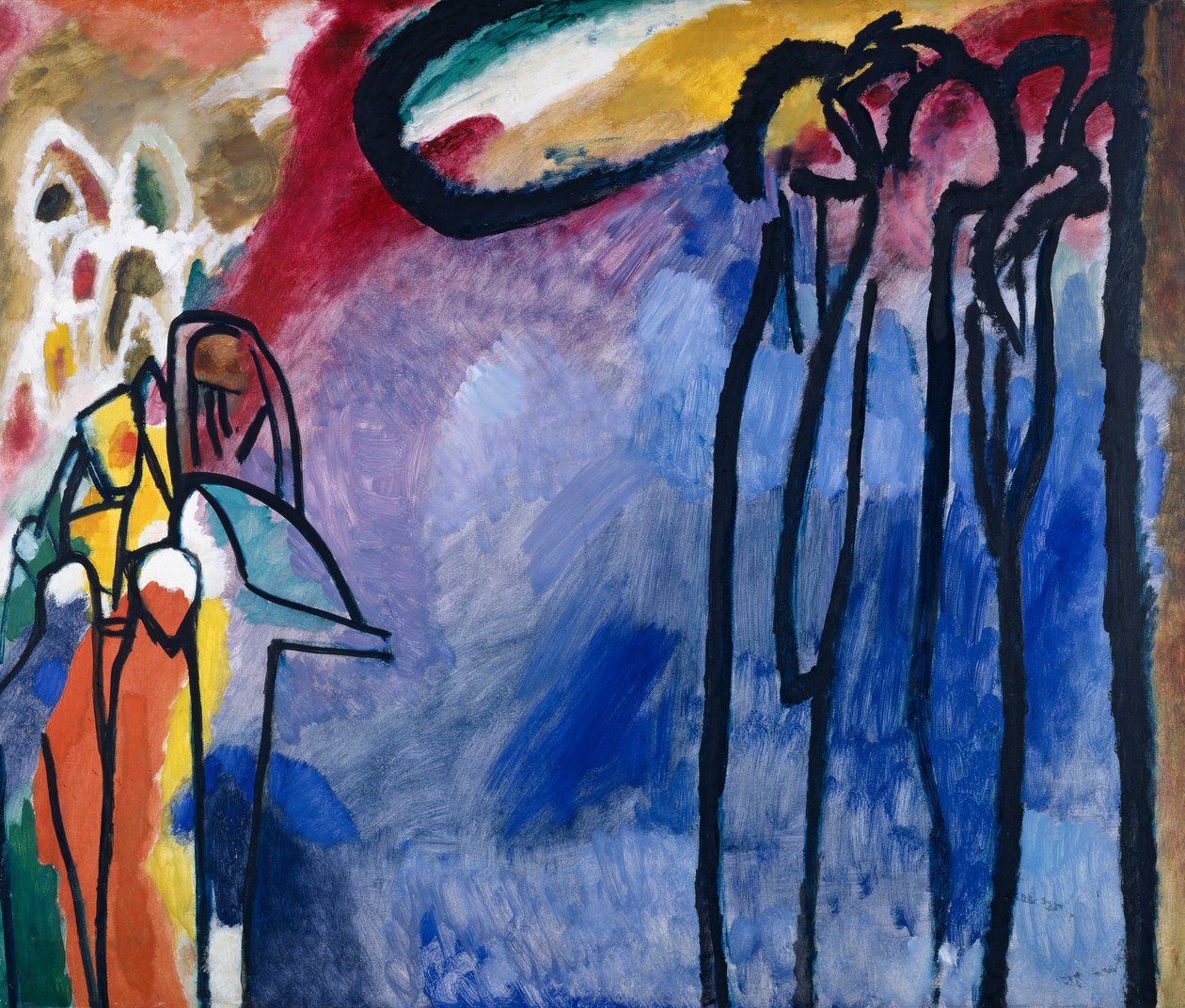 doğaçlama 19 by Wassily Kandinsky