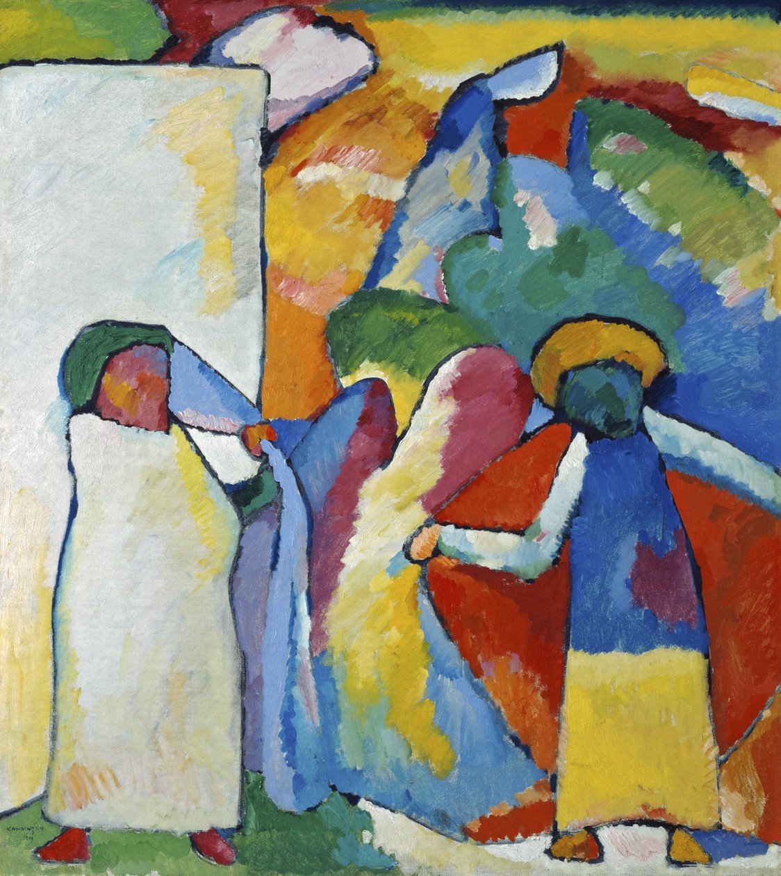 Doğaçlama 6 (Afrika) by Wassily Kandinsky