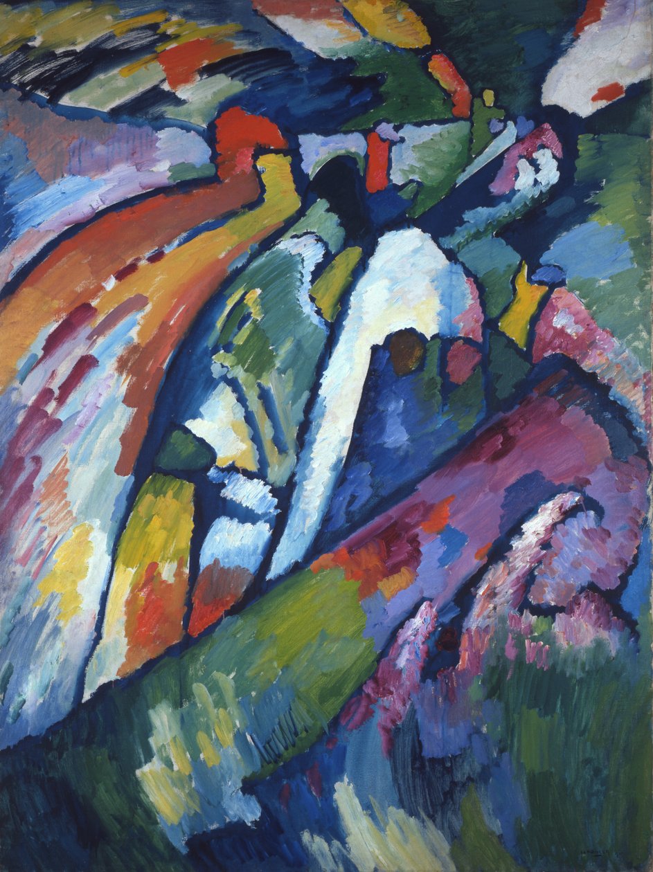 doğaçlama 7 by Wassily Kandinsky