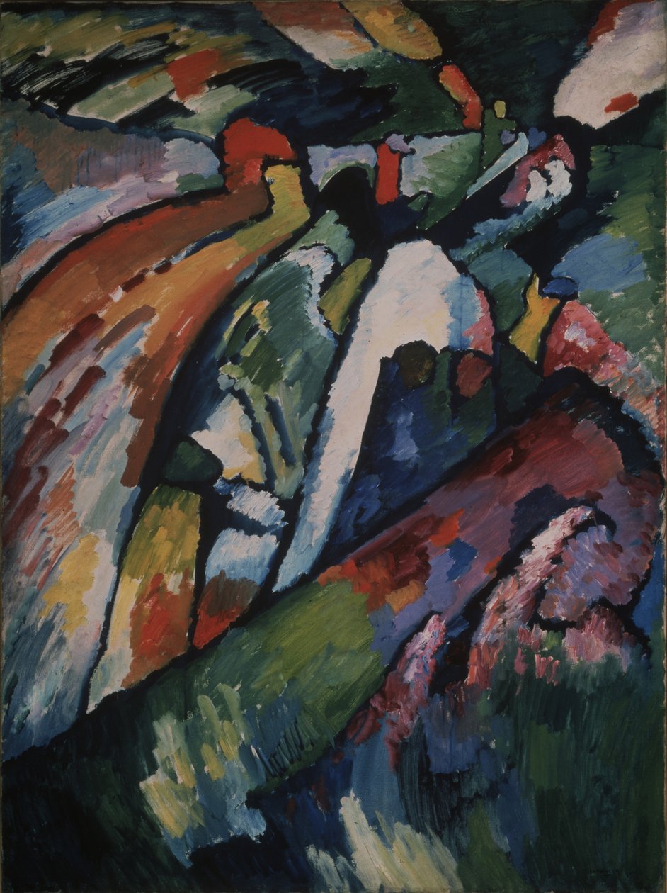 Doğaçlama 7, 1910 by Wassily Kandinsky
