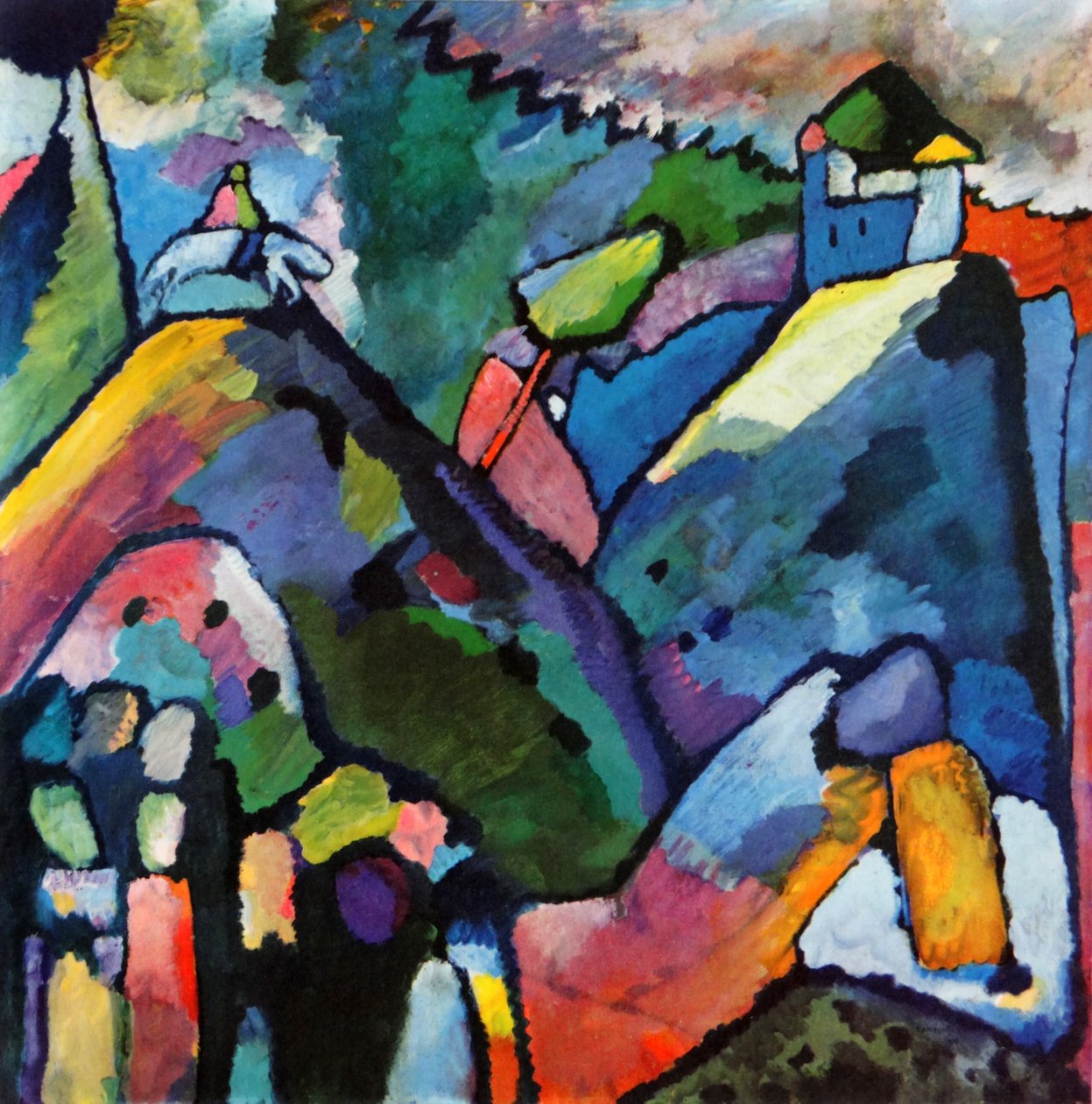 doğaçlama 9 by Wassily Kandinsky