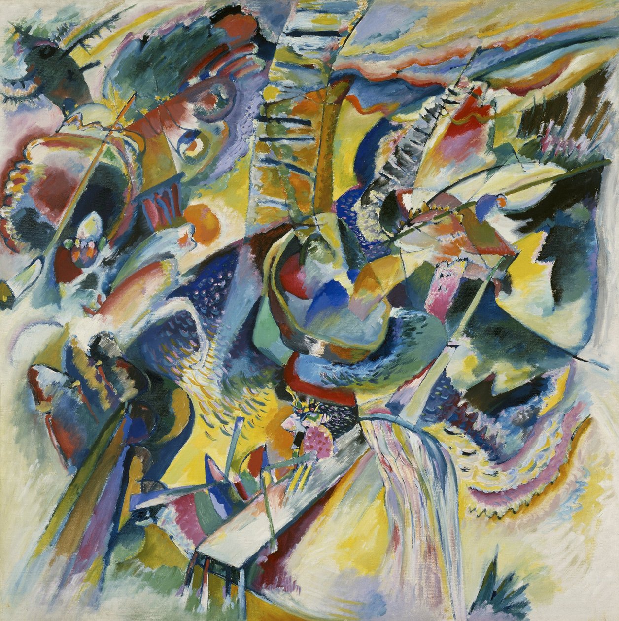 Doğaçlama Klamm by Wassily Kandinsky