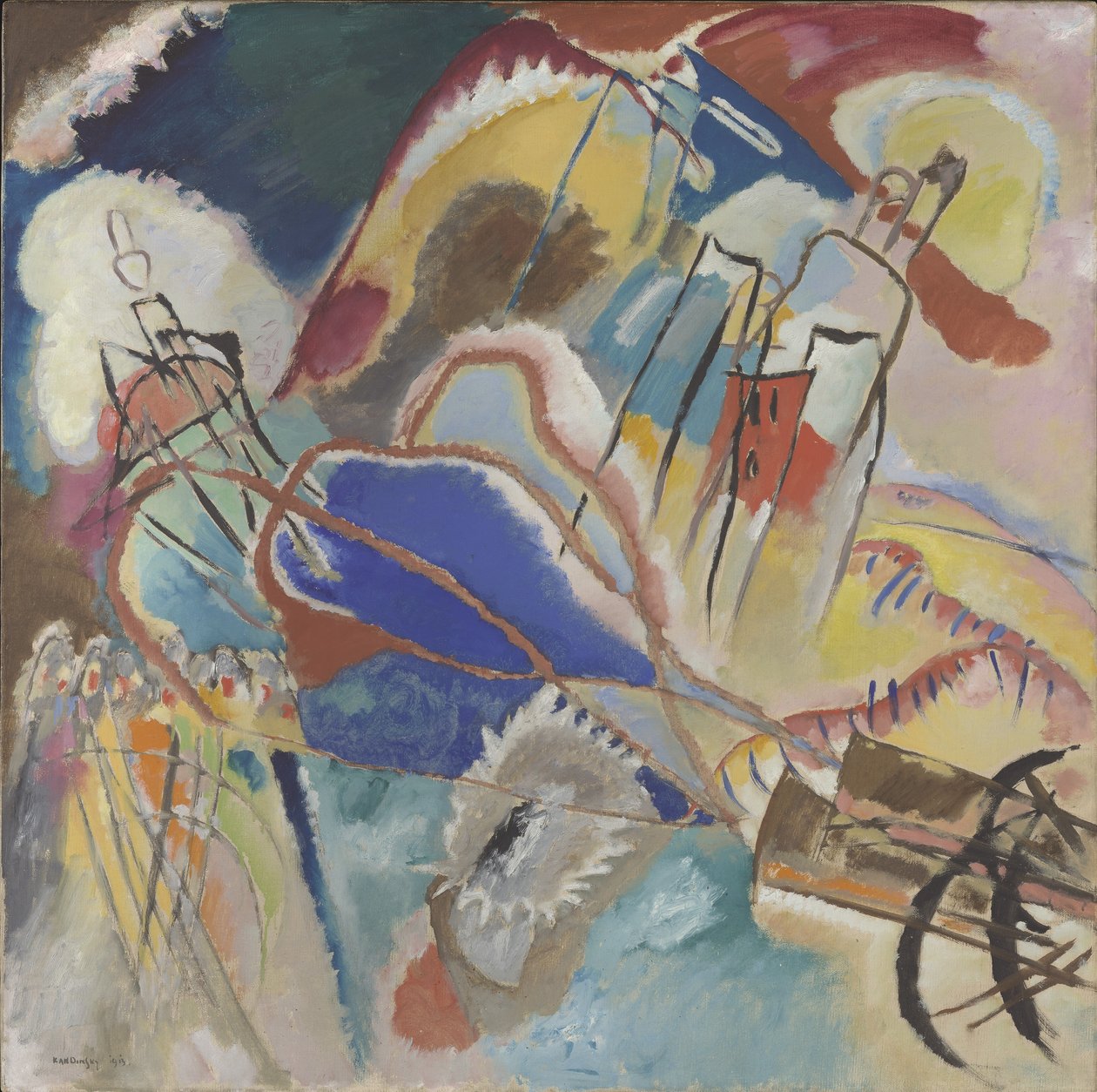 Doğaçlama No. 30 by Wassily Kandinsky