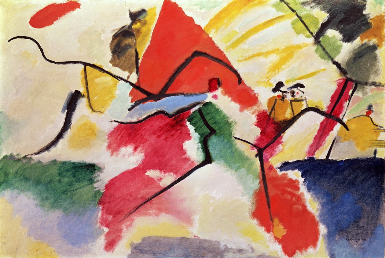 Doğaçlama No. 5 by Wassily Kandinsky