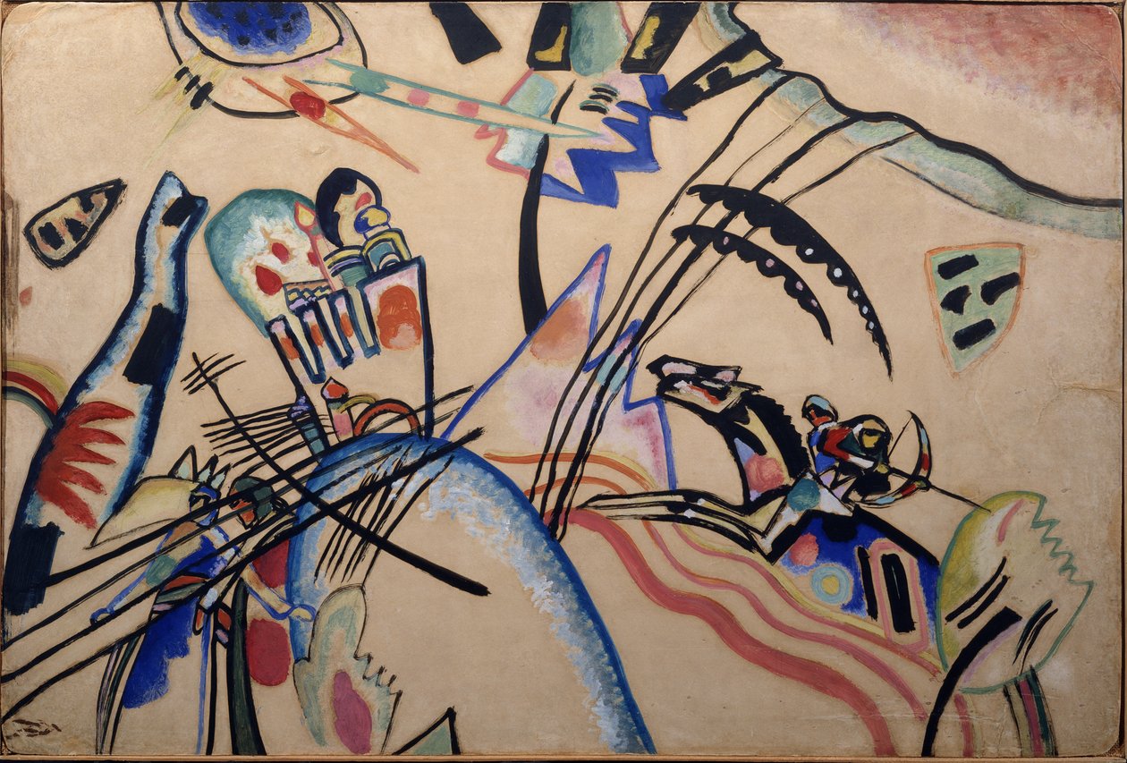 Doğaçlama, c. 1913 by Wassily Kandinsky