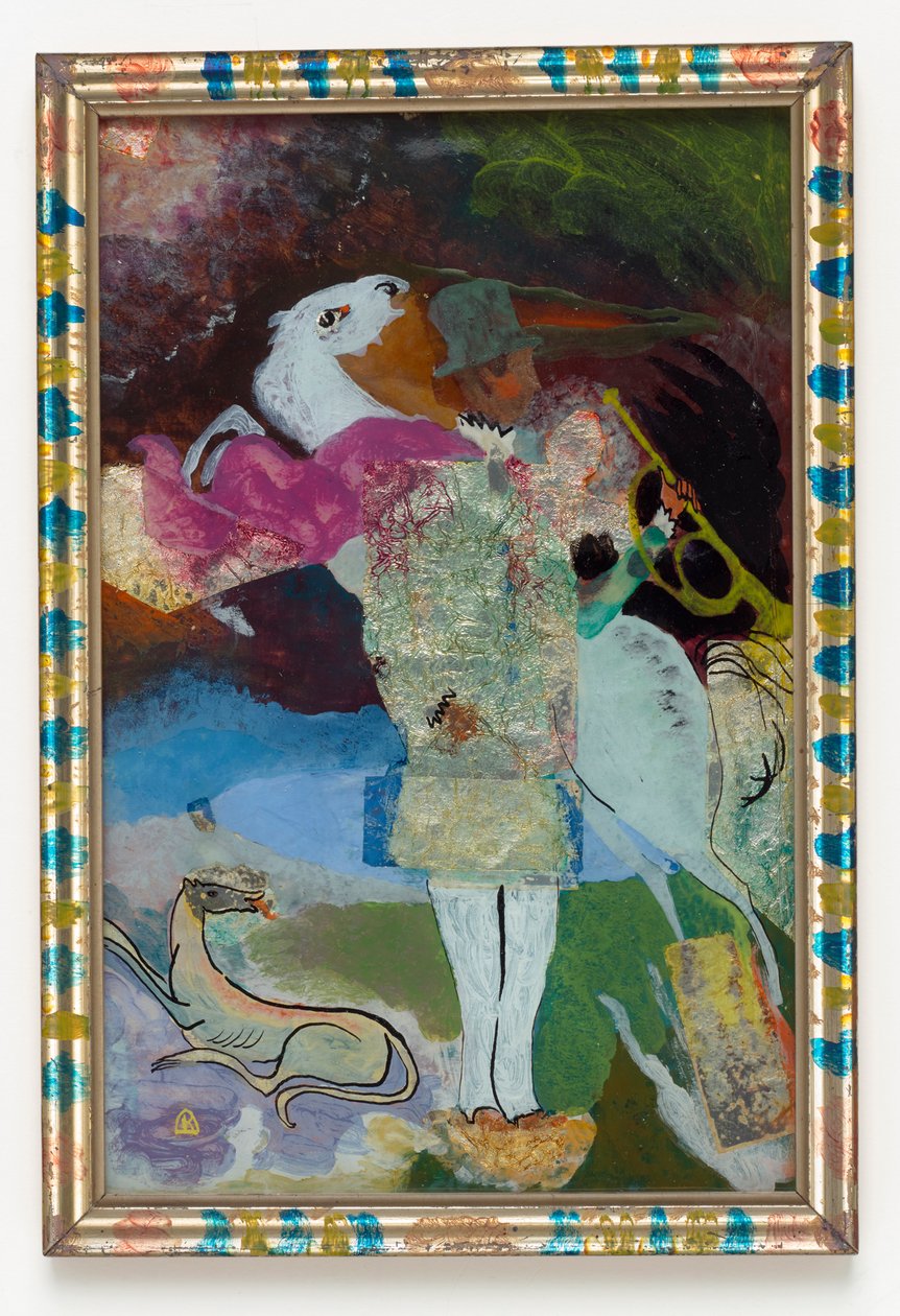 Trompet ile şövalye by Wassily Kandinsky