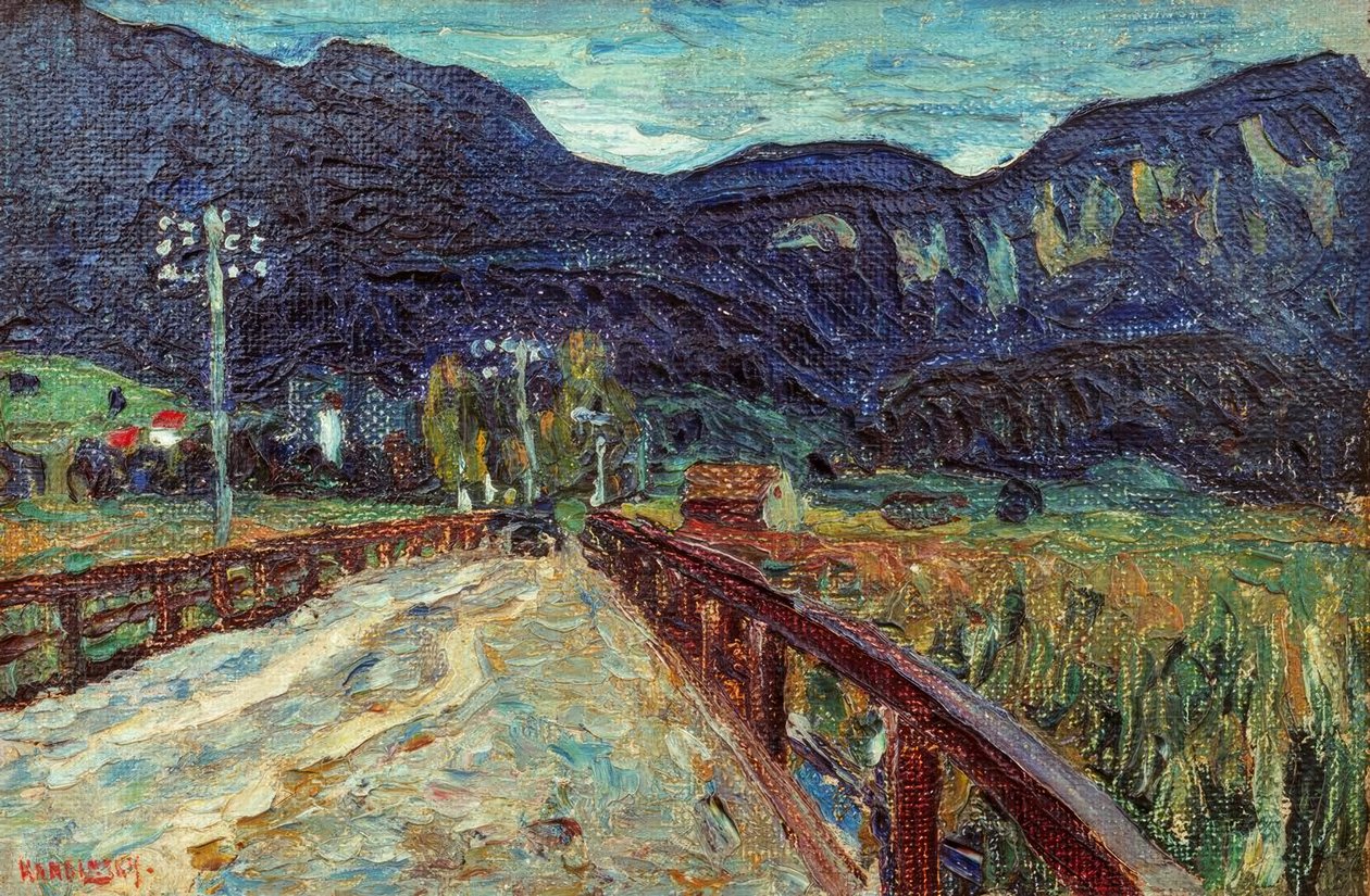 Kochel - Köprü by Wassily Kandinsky