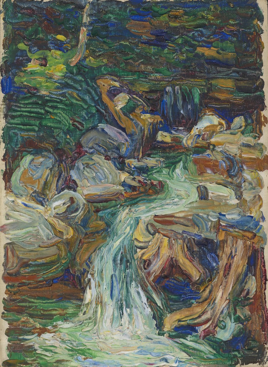 Kochel - Şelale II by Wassily Kandinsky