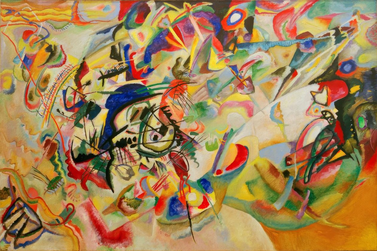 Kompozisyon VII by Wassily Kandinsky