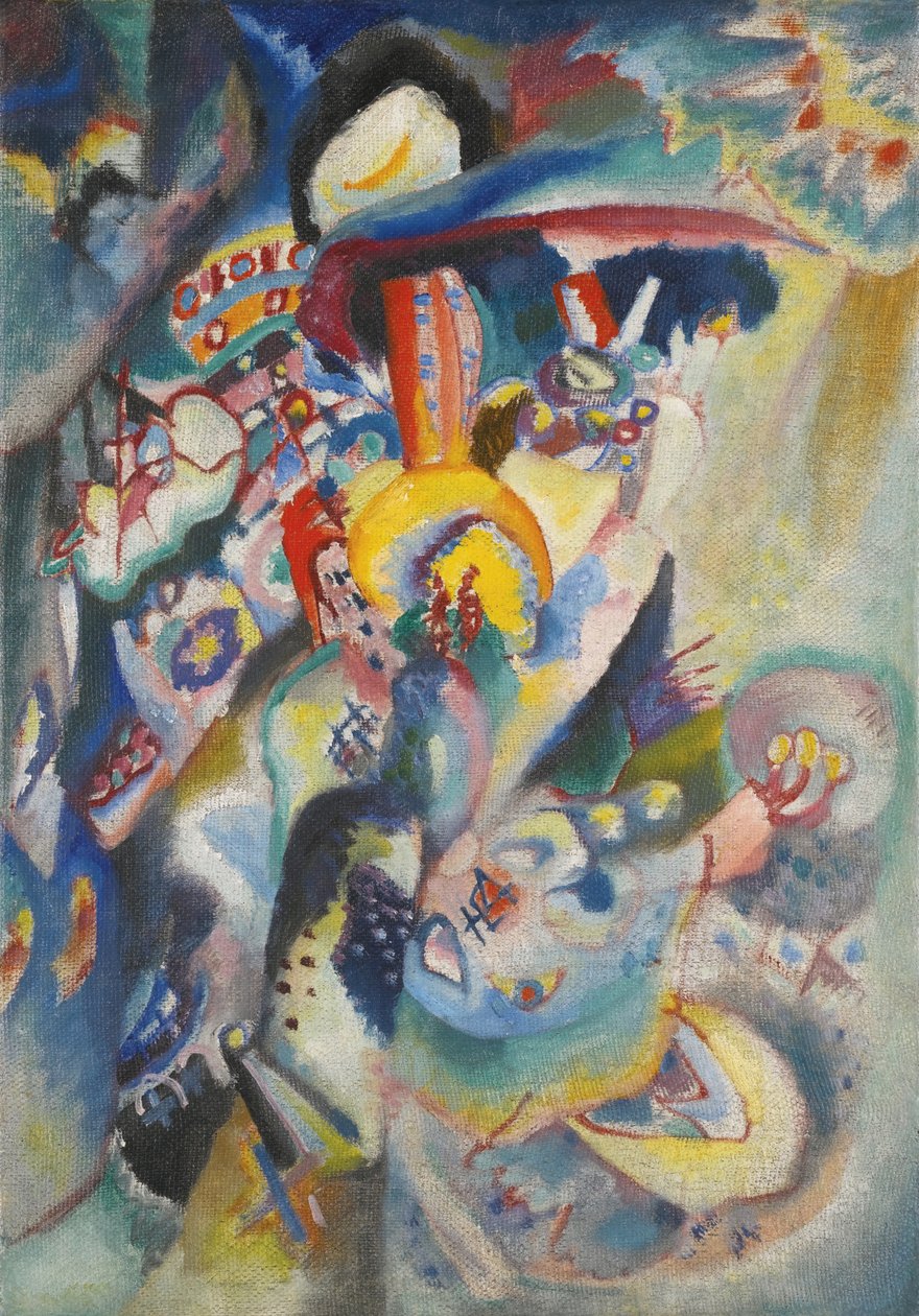Moskova II, 1916 by Wassily Kandinsky