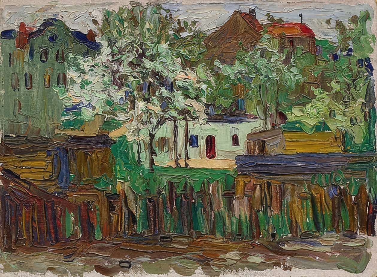 Münih. 1901-02 civarında by Wassily Kandinsky