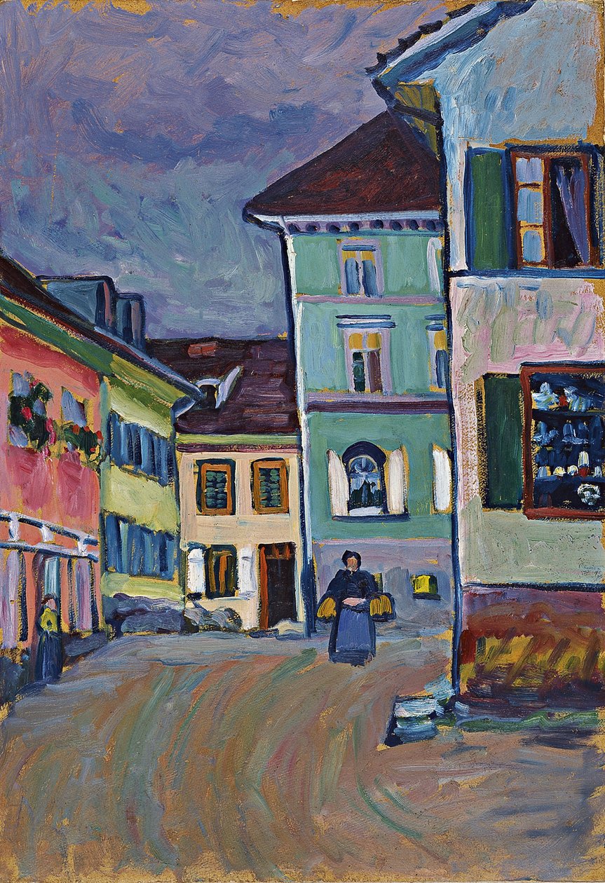 Murnau. Johannisstraße, 1908 by Wassily Kandinsky