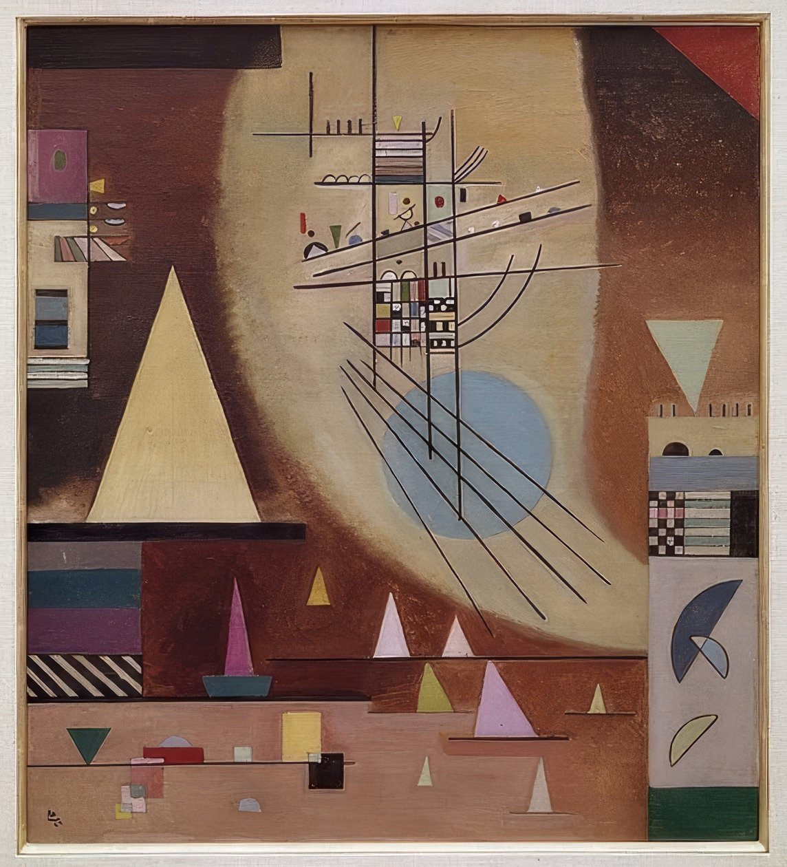 Sessiz. 1924 by Wassily Kandinsky