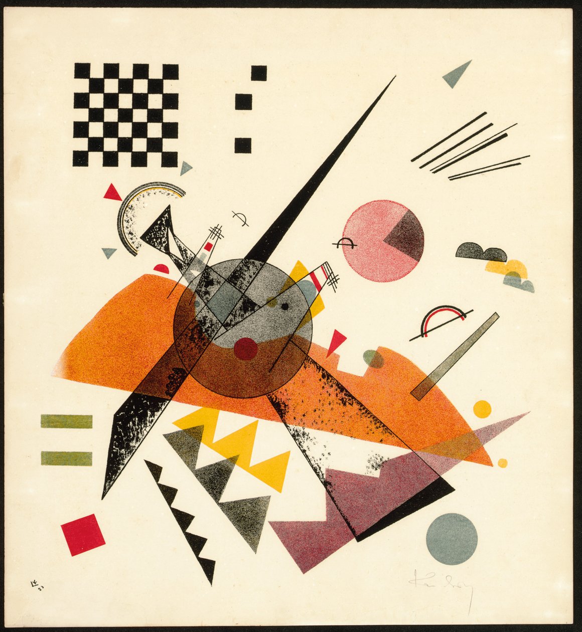 Turuncu (R.180) by Wassily Kandinsky