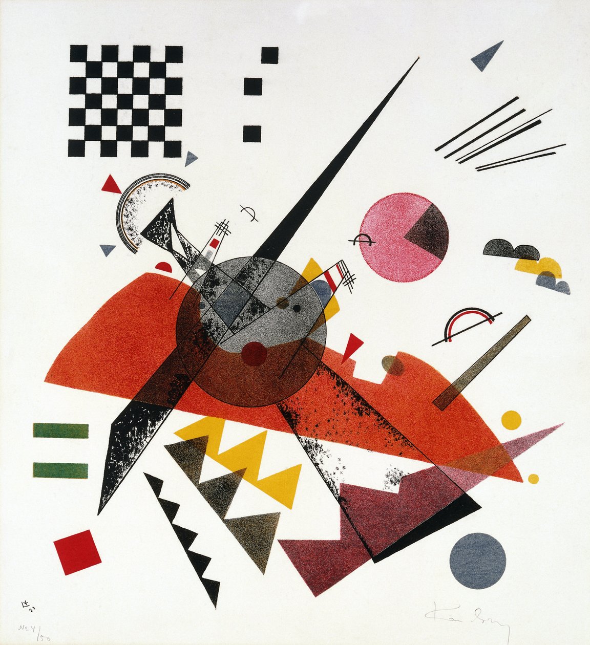 Turuncu (Roethel 180) by Wassily Kandinsky