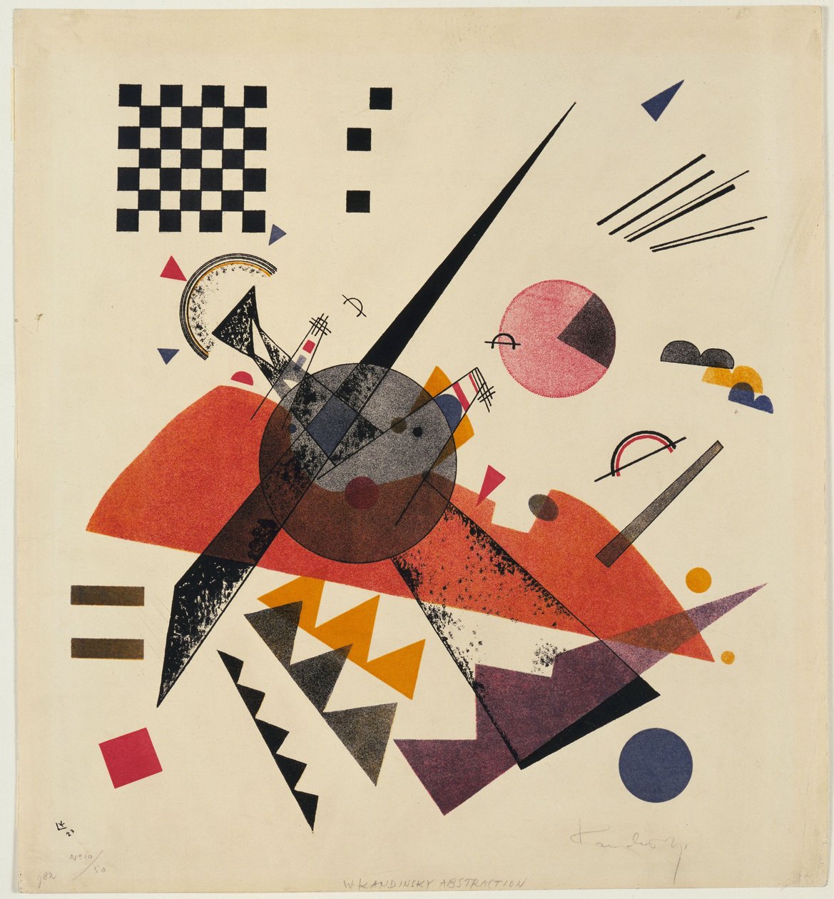 Turuncu, 1923 by Wassily Kandinsky