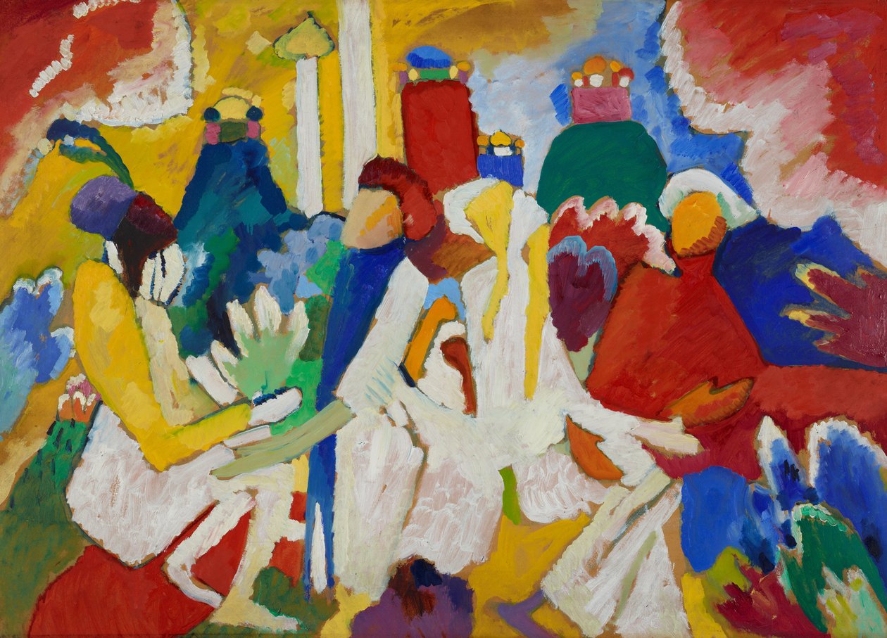 Oryantal by Wassily Kandinsky