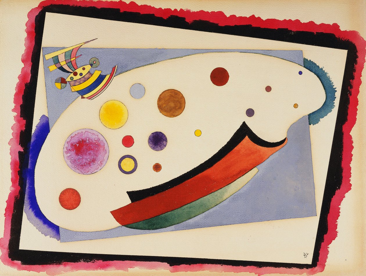 Oval Anime by Wassily Kandinsky
