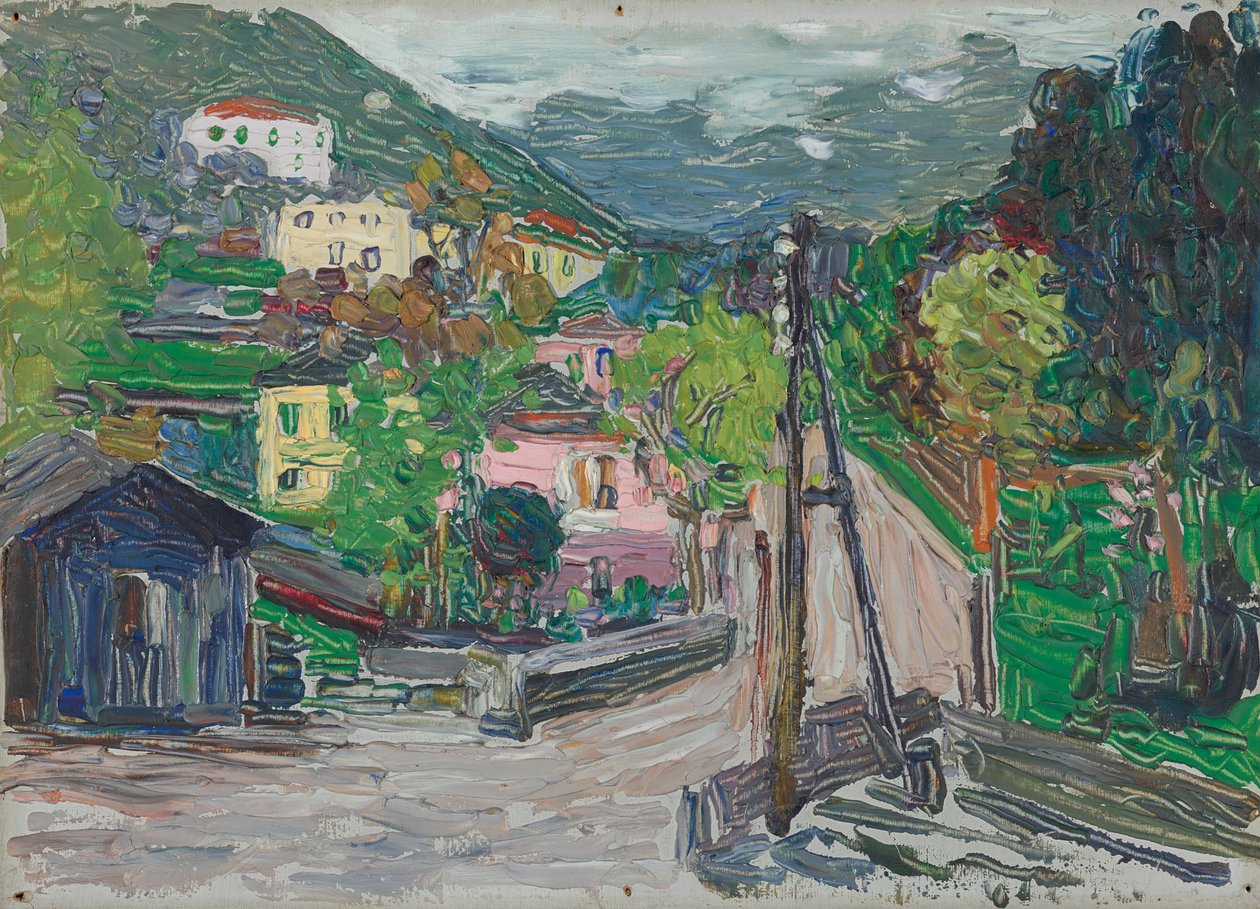 Rapallo - Pencereden by Wassily Kandinsky